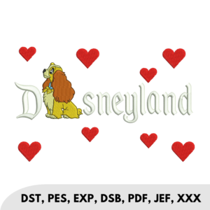 Disneyland Lady