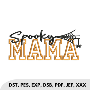 Spooky Mama Applique