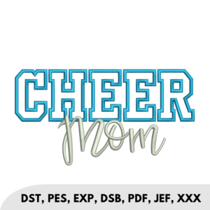 Cheer Mom Applique