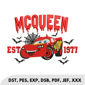 Halloween-themed Lightning McQueen