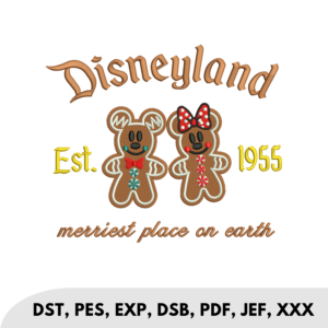 Mickey Minnie Gingerbread