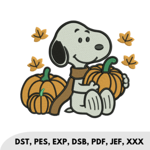 Snoopy with Pumpkin