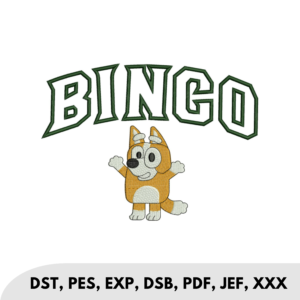 Bingo Character Applique