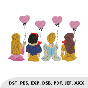 Valentine Vintage Princess